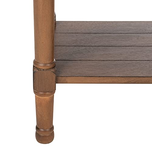 SAFAVIEH Furniture - Primrose 3-Drawer Console Table - Brown - Solid Wood - Farmhouse Classic Design - Ideal for Entryway, Living Room, Hallway, 23.5" W x 13" D x 29.5" H (CNS5707C) - color: Brown