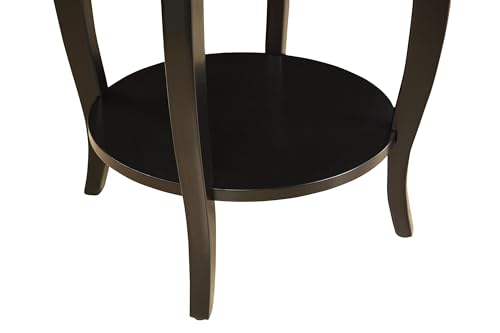 Acme Furniture 82812 Alysa Side Table, Black, One Size - color: Black