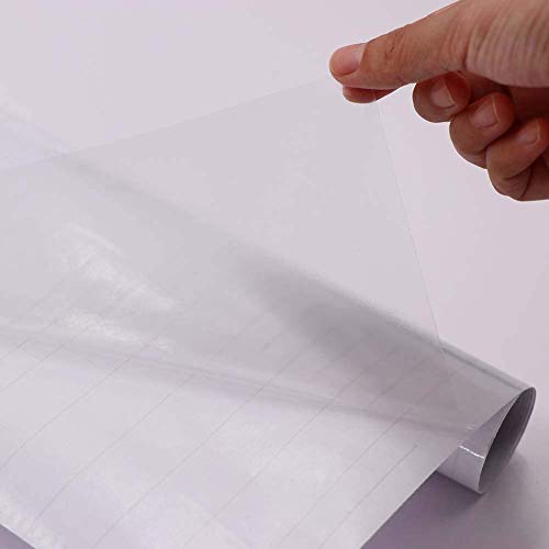 Clear Contact Paper Oil Proof Waterproof Wallpaper for Kitchen Backsplash | Self Adhesive Vinyl Film High Temperature Resistant Transparent Removable Paper for Cupboard Doors Wall Kitchen 11.8In*118In - size: 11.8"W x 118"L
