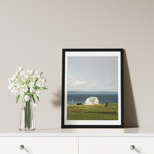 Vittanly 12x16 Picture Frames Set of 4, for Wall Mounting, Black | Display Pictures 11x14 with Mat or 12x16 without Mat, Gallery Wall Frame, Engineered Wood with Shatter Resistant Plexiglass - color: Black, size: 12x16