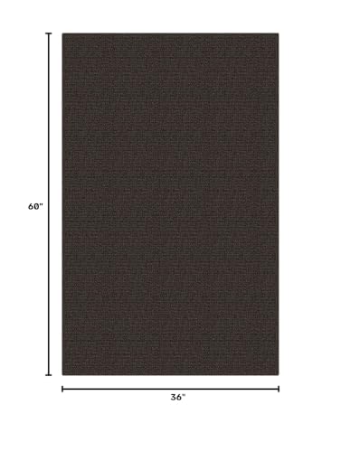 Washable Entryway Rug, Non Slip Area Rug, 3x5 Ft, Taupe/Coffee | Washable Braided Mudroom Rug, Non Slip Rubber Dot Backed, For Kitchen, Foyer, Front Door, Porch, Bathroom, Bedroom - color: Taupe/Coffee, size: 3' x 5' (Rectangular)