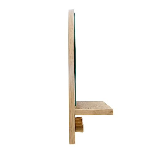 Modway EEI-6350-OAK Moonbeam Arched Mirror, Oak - color: Oak