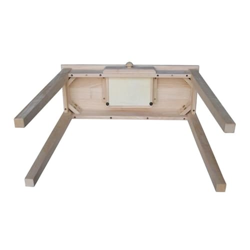 IC International Concepts, Rectangular Hall Table W/Drawer , Solid Real Wood, Sturdy Parawood, 30"W x 12"D x 29"H , DIY, Paint/Stain Ready, Unfinished