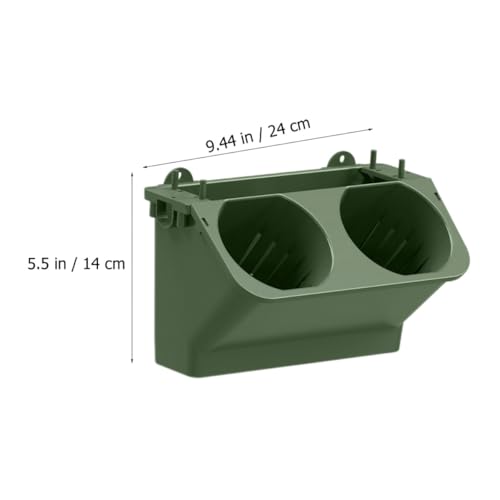 FRCOLOR Modular Vertical Wall Planter for Indoor Plants, Balcony Hanging Flower Pot with Plastic Planting Pot, Stackable Green Garden Decor for Home and Outdoor Wall Gardening