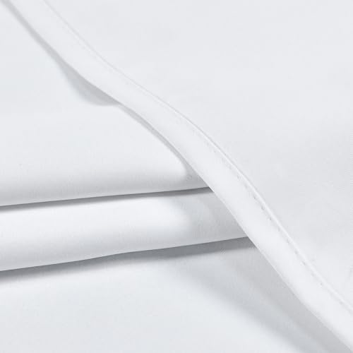 Pure White Balloon Shades Room Darkening Kitchen Window Curtain - Adjustable Thermal Insulated Tie Up Curtain Panel for Bathroom (34 W x 45 inches Long,1 Panel) - color: Pure White, size: 34"W x 45"H
