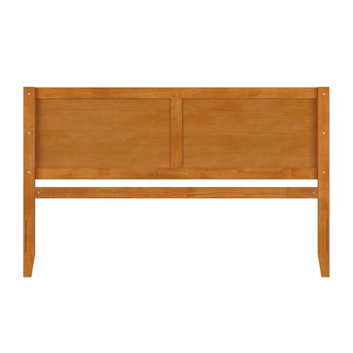 AFI, Canyon King Solid Wood Rustic Farmhouse Headboard, Light Toffee - color: Light Toffee, size: King (U.S. Standard)