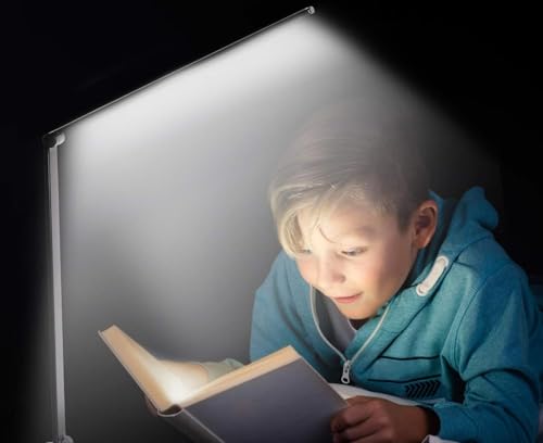 LED Desk Lamp Dimmable Table Lamp Reading Lamp with USB Charging Port, 5 Lighting Modes, Sensitive Control, 30/60 Minutes Timer (Black)