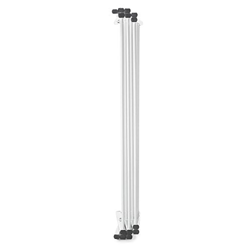 Polder 8311-90 Freestanding Accordion Clothes Drying Rack, 29" x 14.5" x 42", White