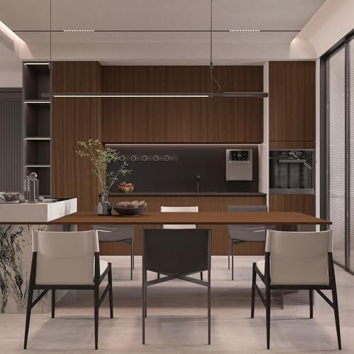 BAYYA Extra Wide Wood Grain Peel and Stick Wallpaper Brown Thick 31.5x157inch Light Walnut Contact Paper for Cabinets Self-Adhesive Waterproof Furniture Stickers Tan Wood Vinyl Wrap Counter Top Covers | Light Walnut Contact Paper for Cabinets Self-Adhesiv