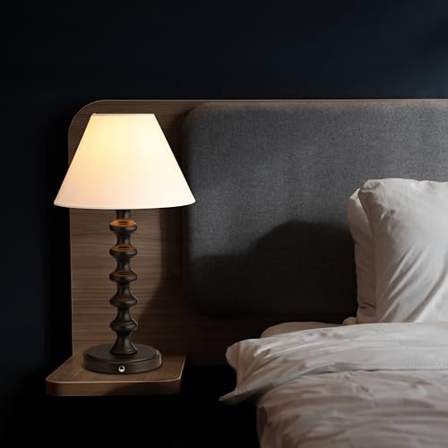 O'Bright Ember Rechargeable Table Lamp (Antique Brass_Baluster) - color: Antique Brass_Baluster