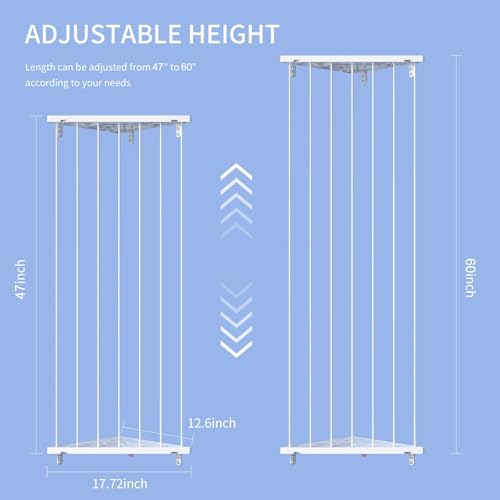Stuffed Animal Storage Shelf Organizer(Patented) - Corner Stuffed Animal Holder Length Adjustable - Wall Plush Storage for Nursery Playroom Bedroom Kids Room (Milky White, Standard) - color: Milky White, size: Standard