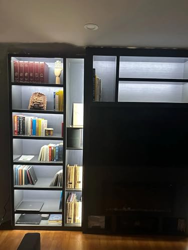 DIY Under Cabinet Lighting Kit, 5ft Dimmable Under Cabinet Lights, 380 LEDs, LED Strip Lights kit for Cupboards, Closets, Stairs, Shelf, Desk Cool White - color: Cool White, size: 4*5Ft COB Strips