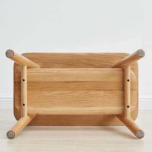 KEIKI Hall Tree with Shoe Bench and Cloth Hanger, Solid Wood Coat Rack, Narrow Mudroom Storage Organizer for Entryway, Bedroom,Natural - color: Natural
