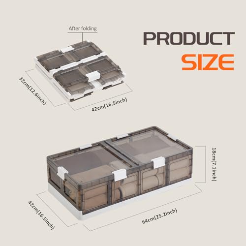 Under Bed Storage Containers with Wheels - Stackable, Foldable Plastic Storage Boxes with Lids for Clothes, Shoes, Blankets - Perfect for Bedroom Organization and Dorms (1 Pack-25.2''x16.5''x7.1'') - size: 1 Pack-25.2''x16.5''x7.1''