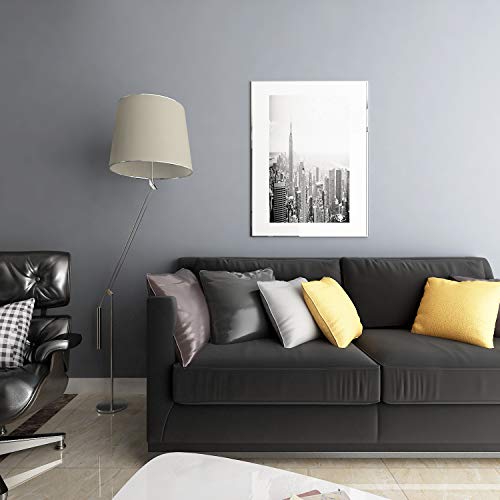 Livelynine 15.8"x394" Gray Wallpaper Peel and Stick for Bedroom Walls Grey Contact Paper for Cabinets Removable Wall Paper Bathroom Cabinet Wallpaper Waterproof Kitchen Vinyl Wrap Desk Shelves Locker - color: Solid Gray, size: 15.8" x 394"