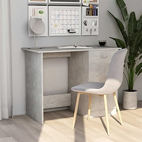 vidaXL , Sleek Writing Desk, Space-Saving Office, Chic Study, Practical Home, Trendy Design for Students