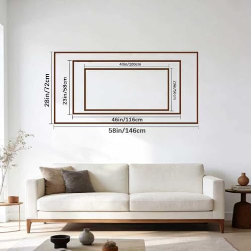 ZESTRILIA Joyful Kids Playing in Rain Canvas Wall Art, Rainbow Umbrella Children Oil Painting Print, Modern Colorful Impressionist Art for Nursery Bedroom Playroom Living Room (40x20 Inch) - color: Blue Children Umbrellas