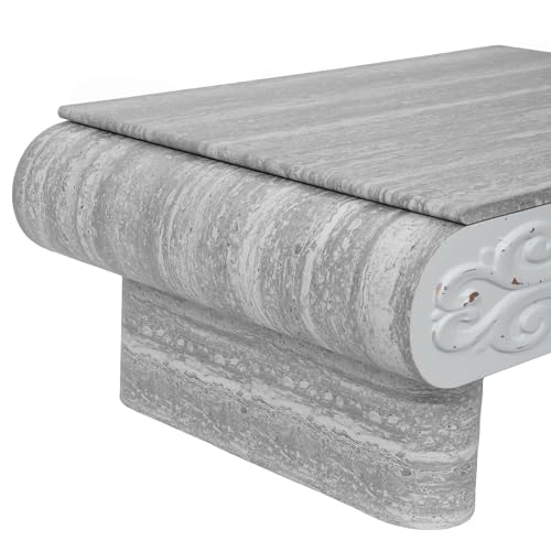39.4" Lift Top Coffee Table with Hidden Storage & Antique Design for Living Room, Rectangular MDF Wooden Center Table Tea Table for Apartment, Grey - color: 39.4" Lift Top Coffee Table With Antique Design,grey