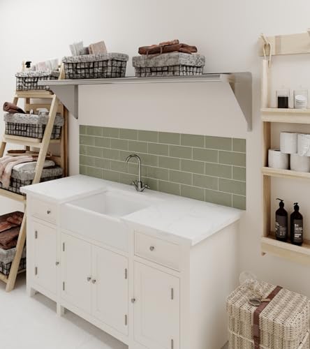 AmGood 60" Long X 14" Deep Stainless Steel Wall Shelf | NSF Certified | Appliance & Equipment Metal Shelving | Kitchen, Restaurant, Garage, Laundry, Utility Room - size: 60" Long X 14" Deep
