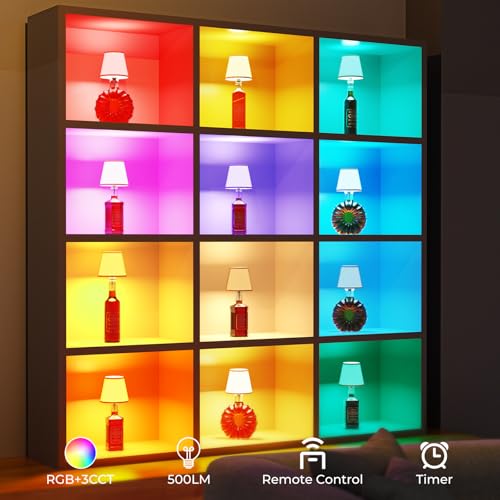 Wireless LED Bottle Lamp Shade RGB 3CCT Rechargeable 5000mAh Battery Portable Cordless Wine Bottle Table Lamp for Indoor Outdoor Dining Bedroom with Remote (Beige, 3 Pack) - color: Beige, size: 3 Pack