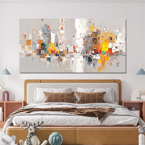 Canvas Wall Art Decor Modern Wall Art for Living Room Colorful Abstract Wall Art Prints Artwork for Walls Abstract Art Pictures Abstract Canvas Art Wall Decor Bedroom Office Decorations 20" X 40" - color: TB-01P, size: 40"L x 20"W
