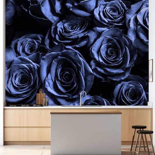 wall26 Wall Sticker/Wall Mural Elegant Rose Flower Floral Photo, Not Peel and Stick, Non-Woven Wallpaper Decorative for Bedroom, Living Room, Office - 48x72 inches - color: Flower-1912-m23, size: 48"x72" Premium Non-woven
