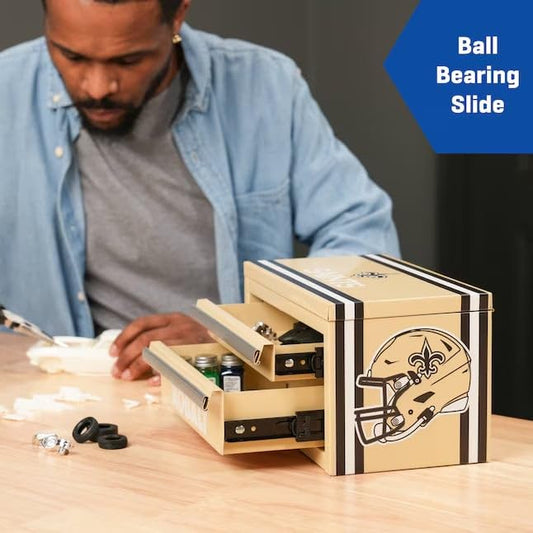 K.balt Mini Toolbox New Orleans - color: Tan, size: 2 Drawer
