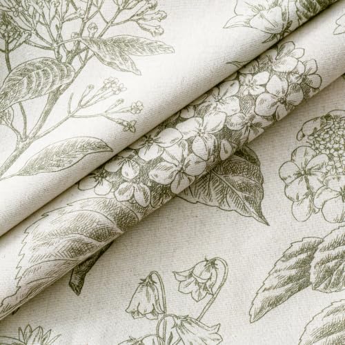 Set of 2 Decorative Floral Pillow Covers 18x18 Inch Light Green | Neutral Hydrangea Print, Boho Vintage Throw Cushion Covers, Cottagecore Home Decor, for Sofa Couch Porch Bedroom Living Room - color: Light Green, size: 18" x 18" (Pack of 2)