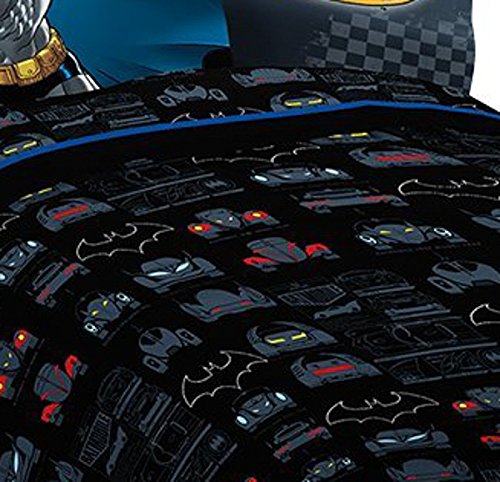Franco Kids Bedding Super Soft Sheet Set, Twin, Batman - color: Batman, size: Twin