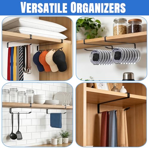 1 Pack Tumbler Lid Organizer, No Adhesive or Drilling, Kitchen Space Saver | Versatile Cup & Water Bottle Lid Holder, Under Cabinet Storage, Black - style: 1 Pack, Black