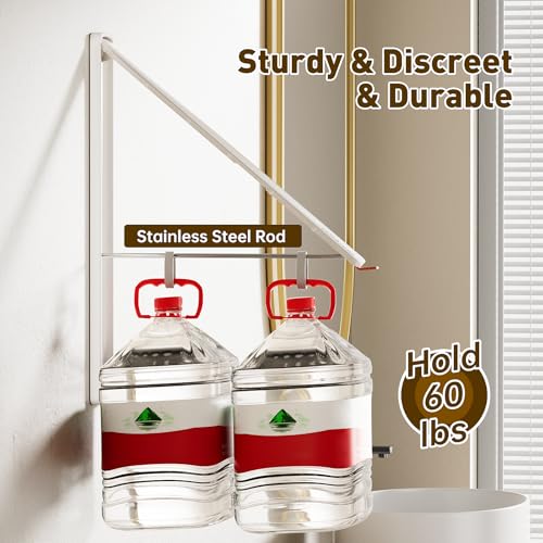 Clothes Drying Rack, Laundry Room Wall Mounted Retractable Clothes Hanger Drying Rack, Laundry Clothing Drying Rack Folding Indoor or Outdoor, Easy Installation Aluminium Dryer, 2pcs(White) - color: White 2 Pack