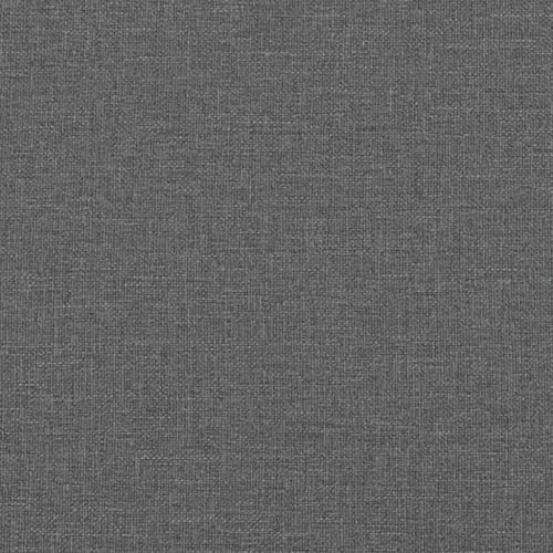 Dark Gray Fabric Sofa Chair, Comfy Accent Armchair with Matte Finish Metal Legs for Living Room, Compact Reading Chair for Small Spaces Bedroom, 30.7 W - size: Single