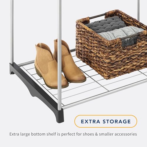 Whitmor Modern Industrial Wardrobe - color: 45"L x 19"W x 68"H 
