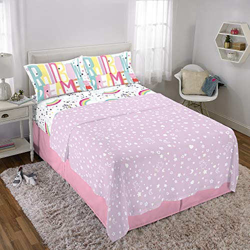 Franco Kids Bedding Super Soft Sheet Set, Full, Peppa Pig - color: Peppa Pig, size: Full
