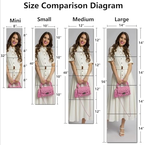 quegau Full Length Wall Mirror Tiles, Made of Shatterproof Plexiglass Acrylic (XL-Large 16"x 16"x 4 Pcs); Non Glass Safety Mirror Great for Baby Kids Playroom, Bedroom, Door, Home Gym - size: 4PCS-16 x16 inches
