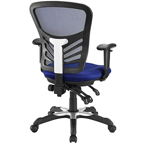 Modway EEI-757 Articulate Ergonomic Mesh Office Chair in Blue - color: Blue