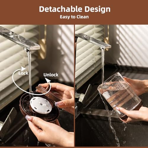 Glass Coffee Canister 900ml x 2 Jar, Airtight Food Storage Container with Pop Lid, Kitchen High Borosilicate Glass Contianers For Tea Coffee Bean Sugar - color: 900ml * 2 Coffee