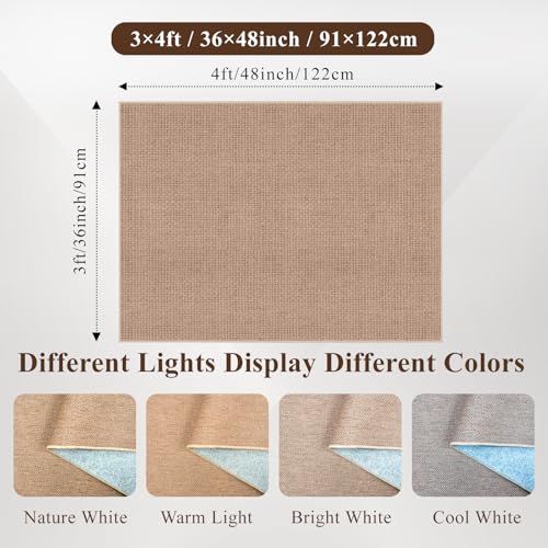 Easy Jute Neutral 3x4 Rug: Machine Washable Non Slip Entryway Kitchen Decor | Textured Rugs for Front Porch - Door Mat Area Rug - Farmhouse Neutral Non Shedding Carpet for Bedroom Living Room (Beige,3x4) - color: Beige, size: 3' x 4' (Runner)