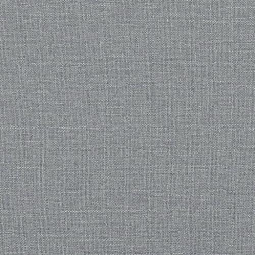 Wall Mounted Headboard Cushion 53.9 Inch Wavy Striped Fabric Backrest Support Pillow for Bed Bedroom Reading Lounge Light Gray - color: Light Gray 5