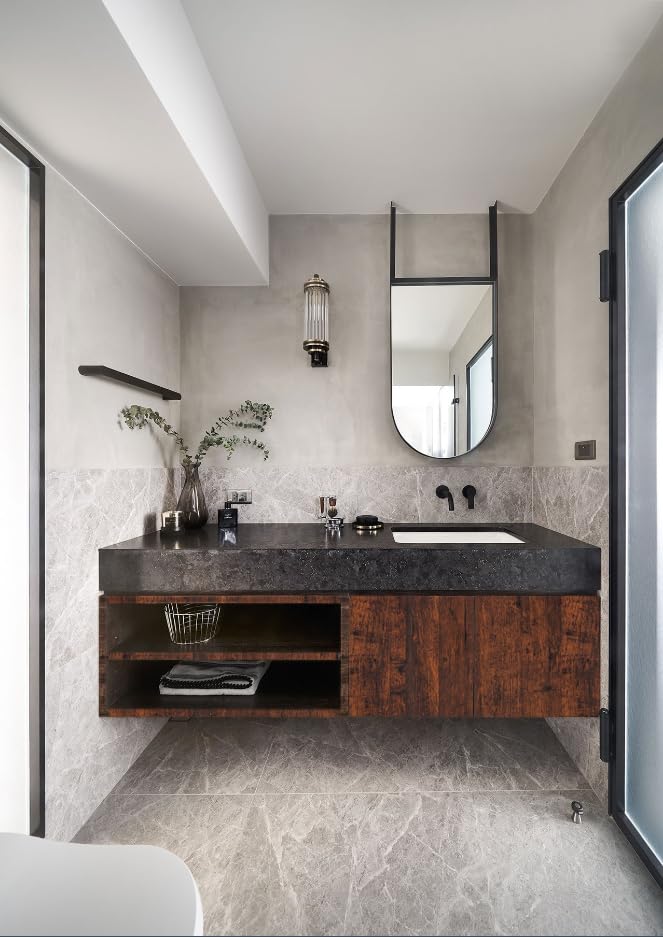 Wallpaper 118"x17.7" Wood Peel and Stick Wallpaper Thicken Red Brown Wood Contact Paper Brown Red Dark Wood Wall Paper Plank Removable Rustic Grain Self Adhesive Desk Table Vinyl Roll - color: Red Brown, size: 17.7" x 118"