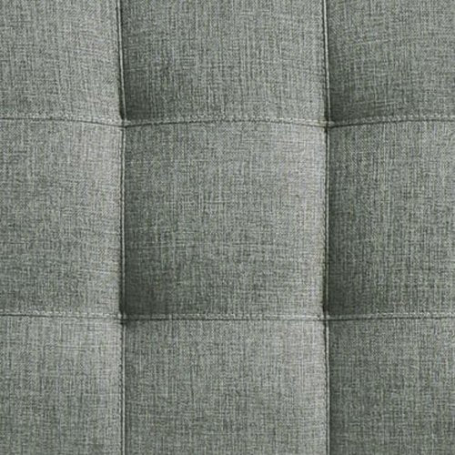 Modway Lily Tufted Linen Fabric Upholstered Full Headboard in Gray - color: Gray, size: Full