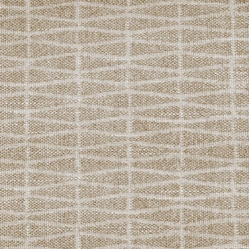 HomePop 24" Large Round Storage Ottoman - Tan Geometric Pattern - color: Tan Geometric Pattern