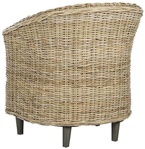Safavieh Home Collection Omni Honey Barrel Chair - color: Natural