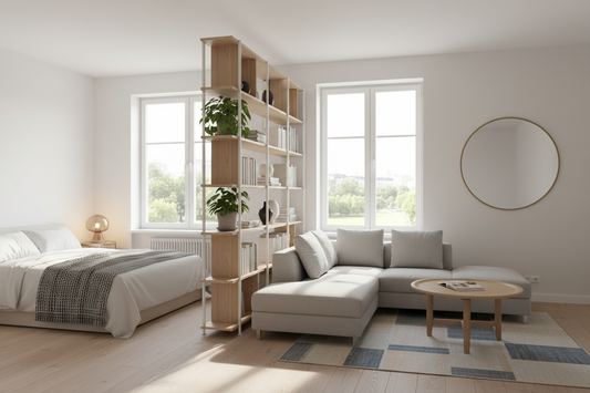 5 Smart Furniture and Decor Tips to Maximize Your Studio Apartment Space