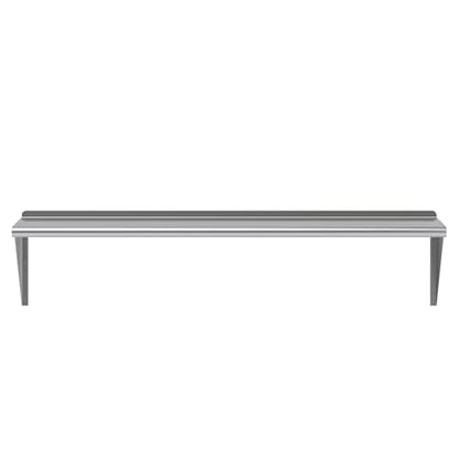 AmGood 16 in. x 60 in. Stainless Steel Wall Shelf | NSF | Metal Shelving | Garage, Laundry, Storage, Utility Room | Restaurant, Commercial Kitchen - size: 16 in. x 60 in.