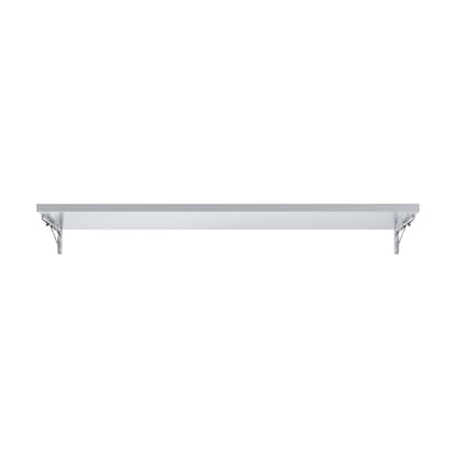 AmGood Stainless Steel Folding Wall Shelf 12 in. x 72 in. NSF | Concession Stand, Food Truck, Kitchen, Restaurant, Garage, Laundry, Utility Room - size: 72" Long X 12" Deep