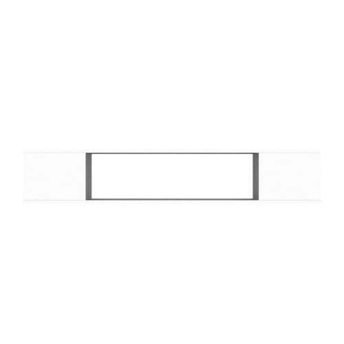 GHC Floating TV Stand, Wall Mounted Entertainment Center and Cabinet Shelf, Media Console for DVD Player, Space-Saving Under TV Shelf for Bedroom, Living Room (White) - color: White