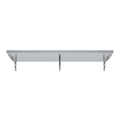 AmGood Stainless Steel Folding Wall Shelf 18 in. x 60 in. | NSF | Concession Stand, Food Truck, Kitchen, Restaurant, Garage, Laundry, Utility Room - size: 60" Long X 18" Deep