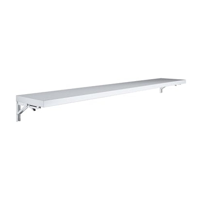 AmGood Stainless Steel Folding Wall Shelf 12 in. x 72 in. NSF | Concession Stand, Food Truck, Kitchen, Restaurant, Garage, Laundry, Utility Room - size: 72" Long X 12" Deep