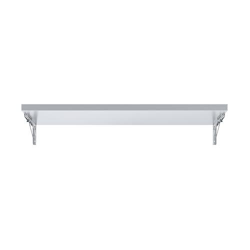 AmGood Stainless Steel Folding Wall Shelf 12 in. x 48 in. | NSF | Concession Stand, Food Truck, Kitchen, Restaurant, Garage, Laundry, Utility Room - size: 48" Long X 12" Deep